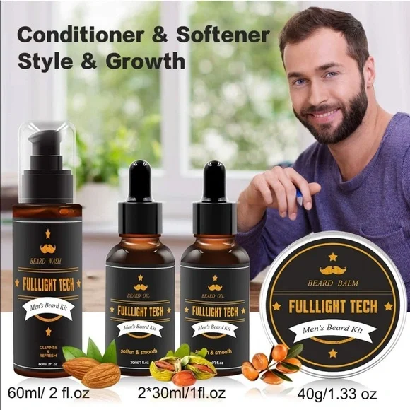 MENS BEARD GROOMING KIT 🖤